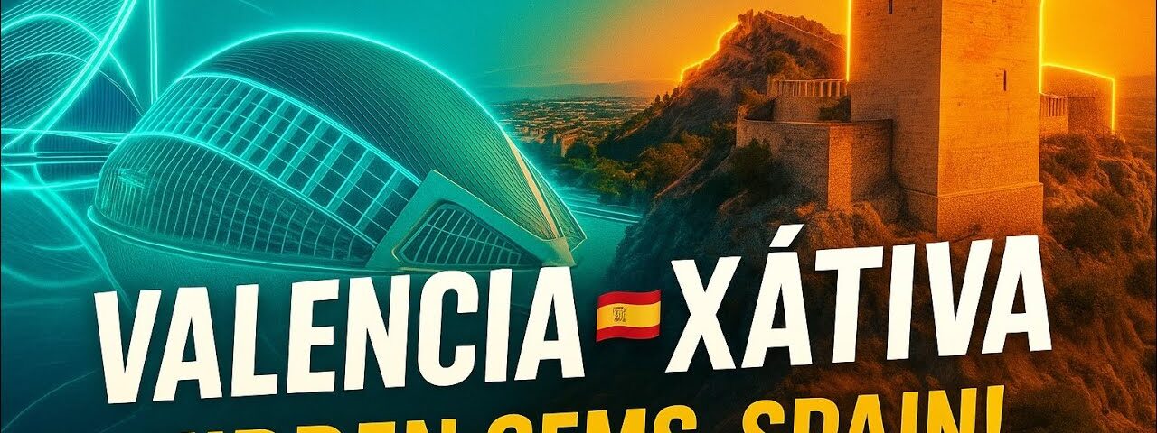 Top Places to visit in Valencia & Xàtiva Travel adventure 🇪🇸 | Best Things to Do in Spain 2025