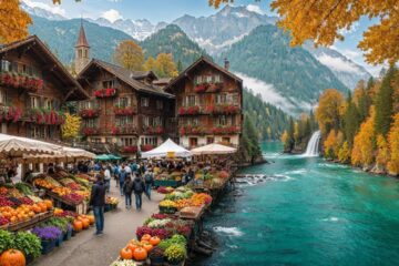 A Relaxing Walk in Golden Autumn | Discover the Peaceful Beauty of Switzerland