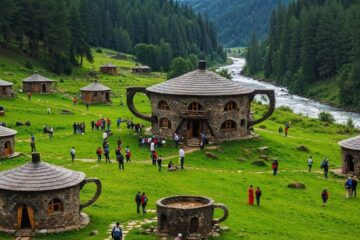 Wonders of Switzerland | Peaceful Paintings Hidden Deep Inside a Swiss Village | Walking Tour 2025
